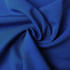 Broekstof bertha - effen koningsblauw