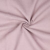 Gewafeld katoen - Lichtroze 45