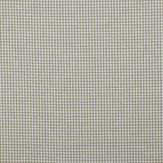 Katoen - Vichy ruit beige(3mm)