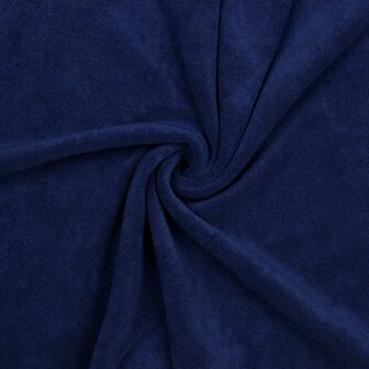 Badstof stretch - marineblauw 19