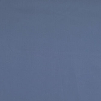 Katoen - Trenchcoat grijsblauw