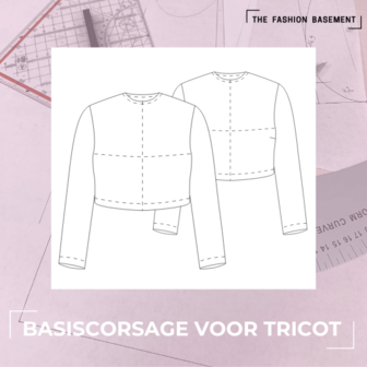 Fashion Basement - Basiscorsage tricot 34-46