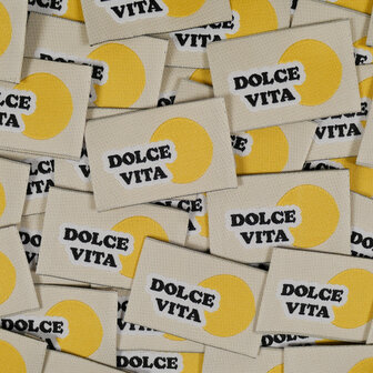 Label - Dolce vita ik (5 stuks)