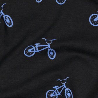 Jersey - Bmx fietsen op zwart