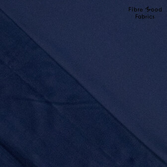 Ribfluweel stretch - Wisteria blauw fibremood