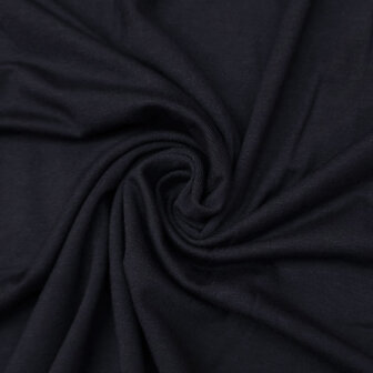 Coupon 175 / Tricot viscose - Donkerblauw 008