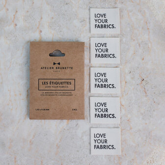 Label - Love your fabrics AB