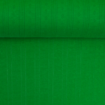 Tricot - Pointoille streep groen