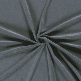 Badstof stretch - Denimblauw 6