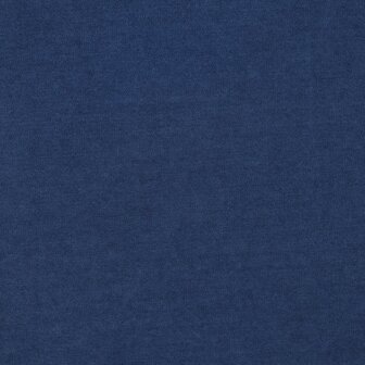 French terry - Dark denim blue