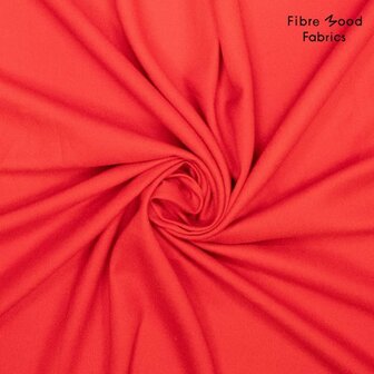 Viscose linnen - Summer warmrood 606 fibre mood