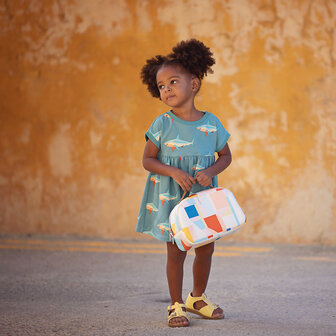 Canvas twill - playtime cubistics