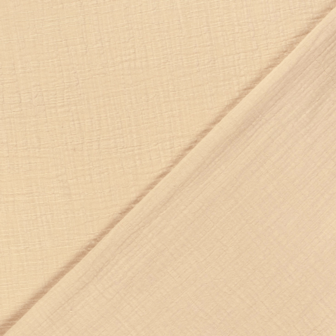 Double gauze - Linnenlook ivoorbeige