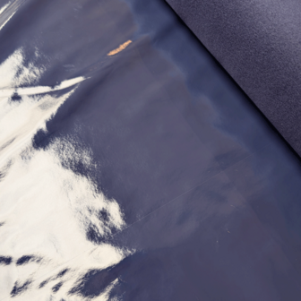 Regenmantel - Lak donkerblauw fi