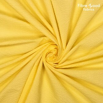 Coupon 65 / Seersucker - lemon yellow fibremood