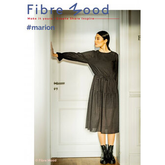 Coupon 140 / Broderie fibremood - Zwart geperforeerd