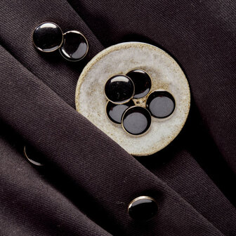 Coupon 55 /Gabardine - Black