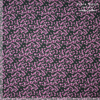 coupon 170 /Viscose fibremood - Herfstdans olijf roze