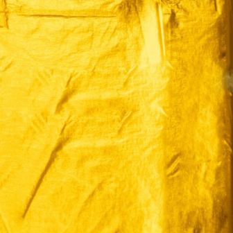 Polyester foil - Geelgoud 12