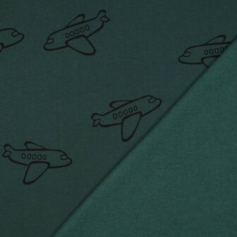 Sweater - Airplanes green