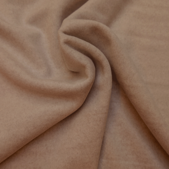 Mantelstof - Gemeleerd lichtbeige
