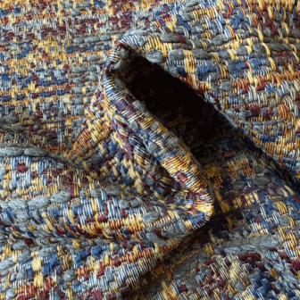 Jacquard - Lux camel grijs