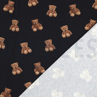 Jersey - Knuffelbeer blauw