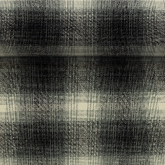 Flanel - Wood check grey