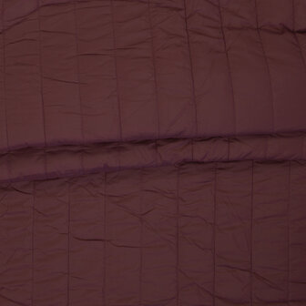 Matelasse fleece - Zachtbordeauroze
