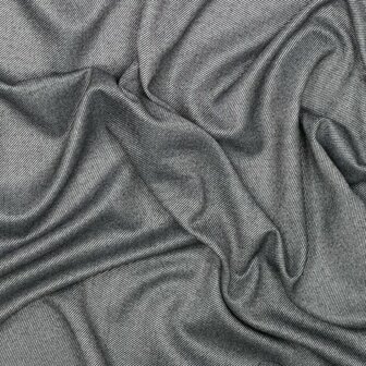 Bamboo broekstof - Keperlijn grijs