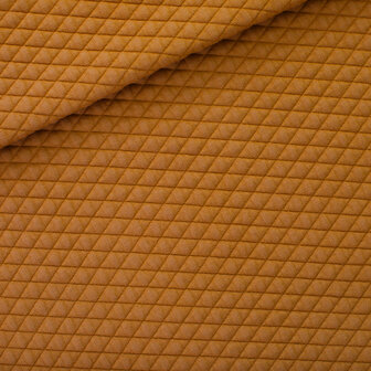 Matelasse piqu&eacute; - Playtime buckthorn brown