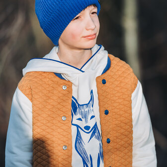Matelasse piqu&eacute; - Playtime buckthorn brown