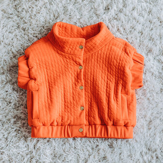 Boordstof - Playtime flame red