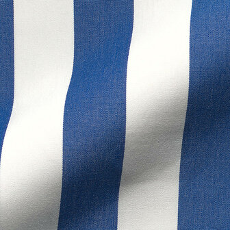 Outdoor 2 - Blauw wit streep