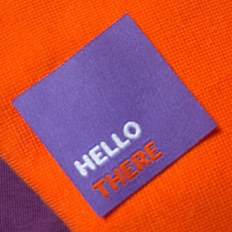 Label - Hello there (5 stuks)