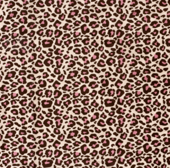 Nicky velours - Luipaard beige