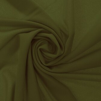 Crepe scuba - Khakigroen