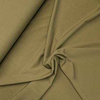 Crepe - Olijfgroen keper fi