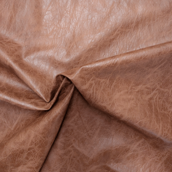 Vegan leder - Warmbruin structuur fi