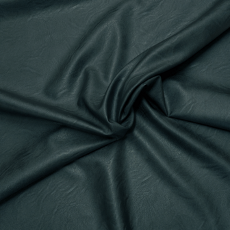 Vegan leder soepel - Shiny darkpetrol fi
