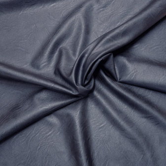 Vegan leder - Shiny dark purpleblue fi