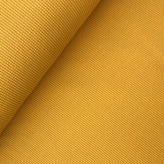 Coupon 100/ Sweater - Wafelrooster okergeel