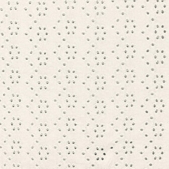 coupon 120/Broderie jersey - Ecru