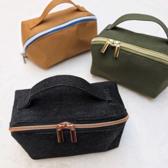 Stoffenpakket - Magic pouch oker