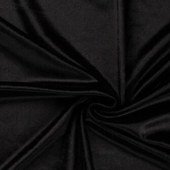 coupon 110 /Velvet luxe - zwart 69