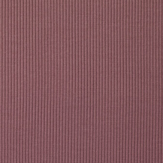 Boordstof fijne ribbel - Middenroze 436