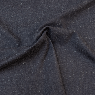 Jeans stretch - Donkerblauw spikkel 427