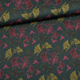 coupon 70/ Jersey - Forest autumn darkgreen