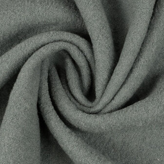 coupon 180/ Gekookte wol - Muizengrijs 265