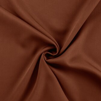 coupon 185 / Viscose twill - Roestbruin